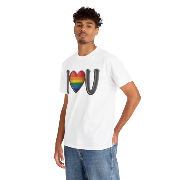 I heart You Unisex Heavy Cotton Tee - Image 4