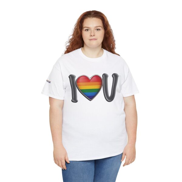 I heart You Unisex Heavy Cotton Tee - Image 5