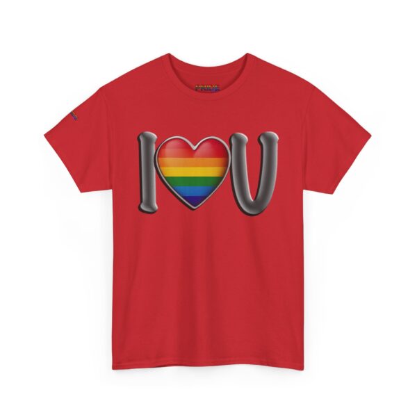 I heart You Unisex Heavy Cotton Tee - Image 47