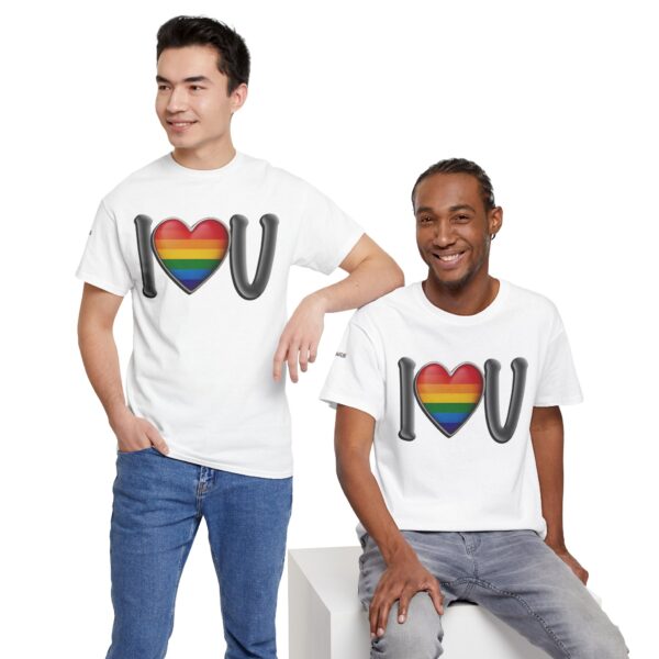 I heart You Unisex Heavy Cotton Tee - Image 8