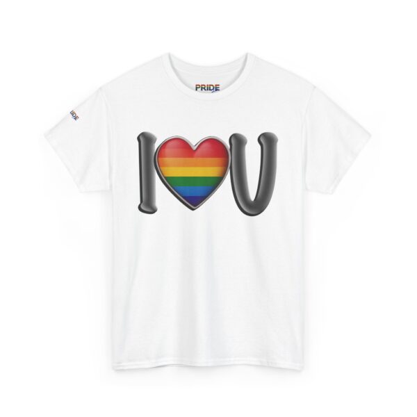 I heart You Unisex Heavy Cotton Tee - Image 2